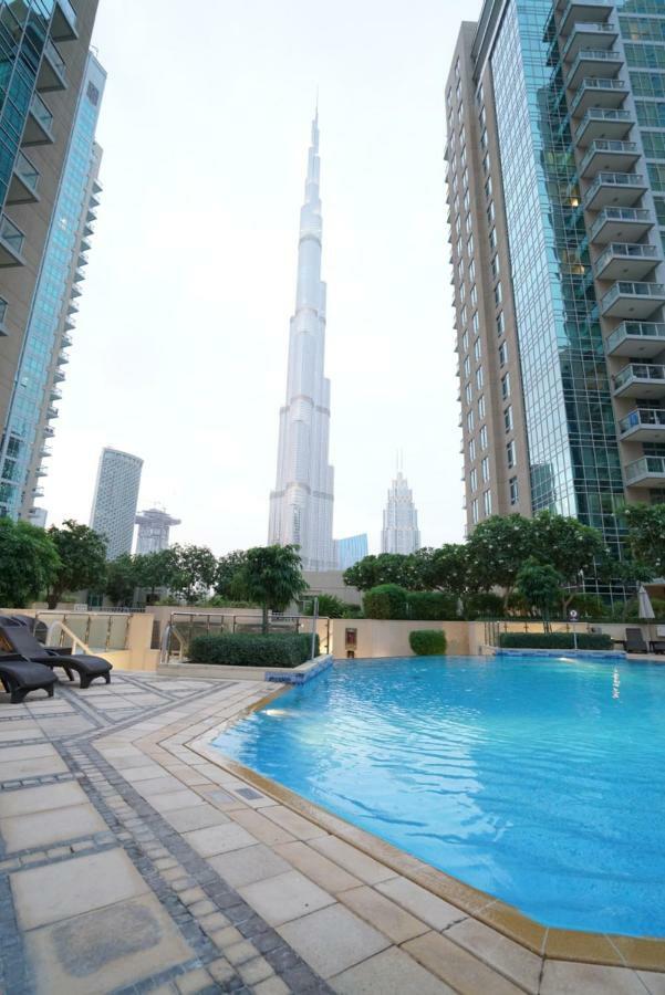 Elite Royal Apartment - Full Burj Khalifa & Fountain View - 2 Bedrooms And 1 Open Bedroom Without Partition Dubái Exterior foto